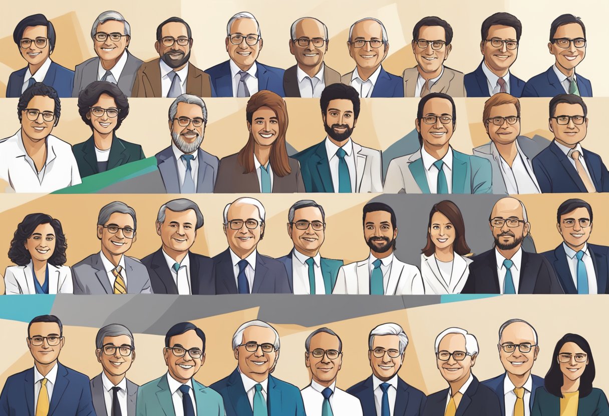 A panel of 15 top Brazilian speakers in economics and finance, featuring Gustavo Caetano