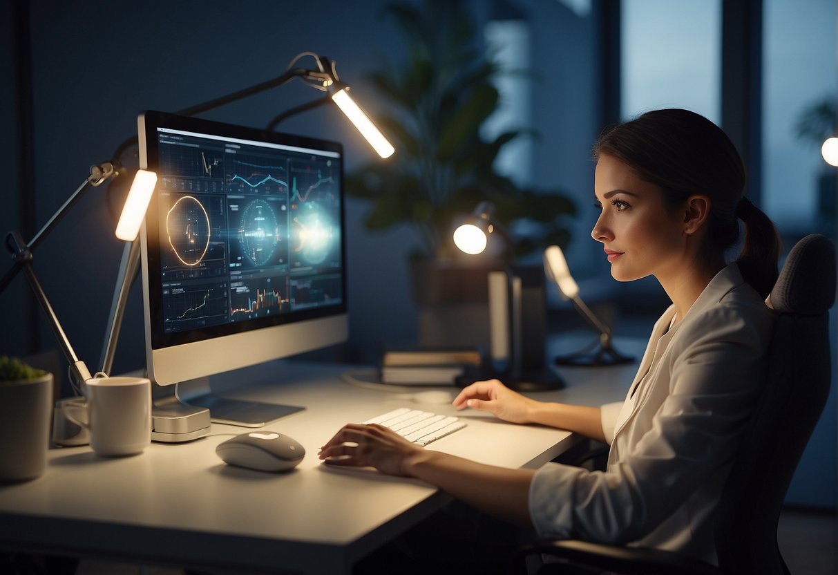 The scene depicts Temu's innovation strategies in action, showcasing their creative process and forward-thinking approach